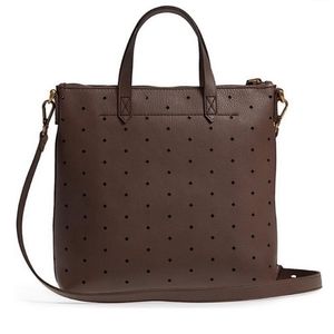 Madewell The Transport Crossbody Bag: Geo Holepunch Edition
